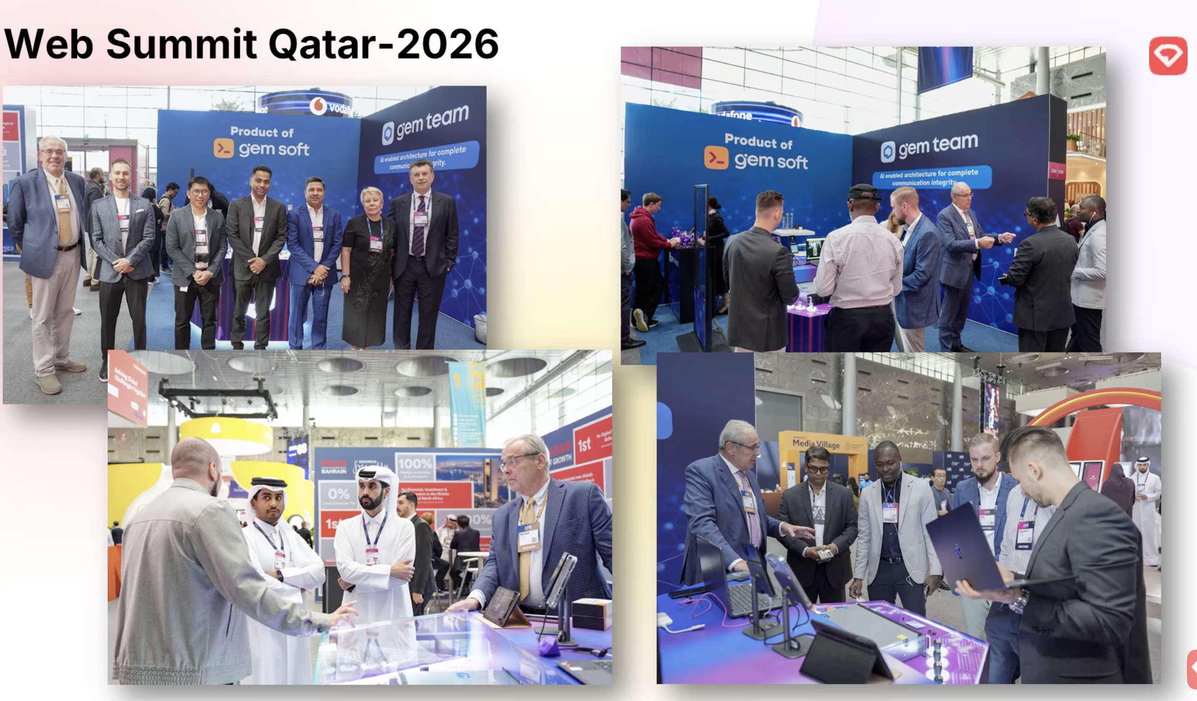 Gem Space at Web Summit Qatar
