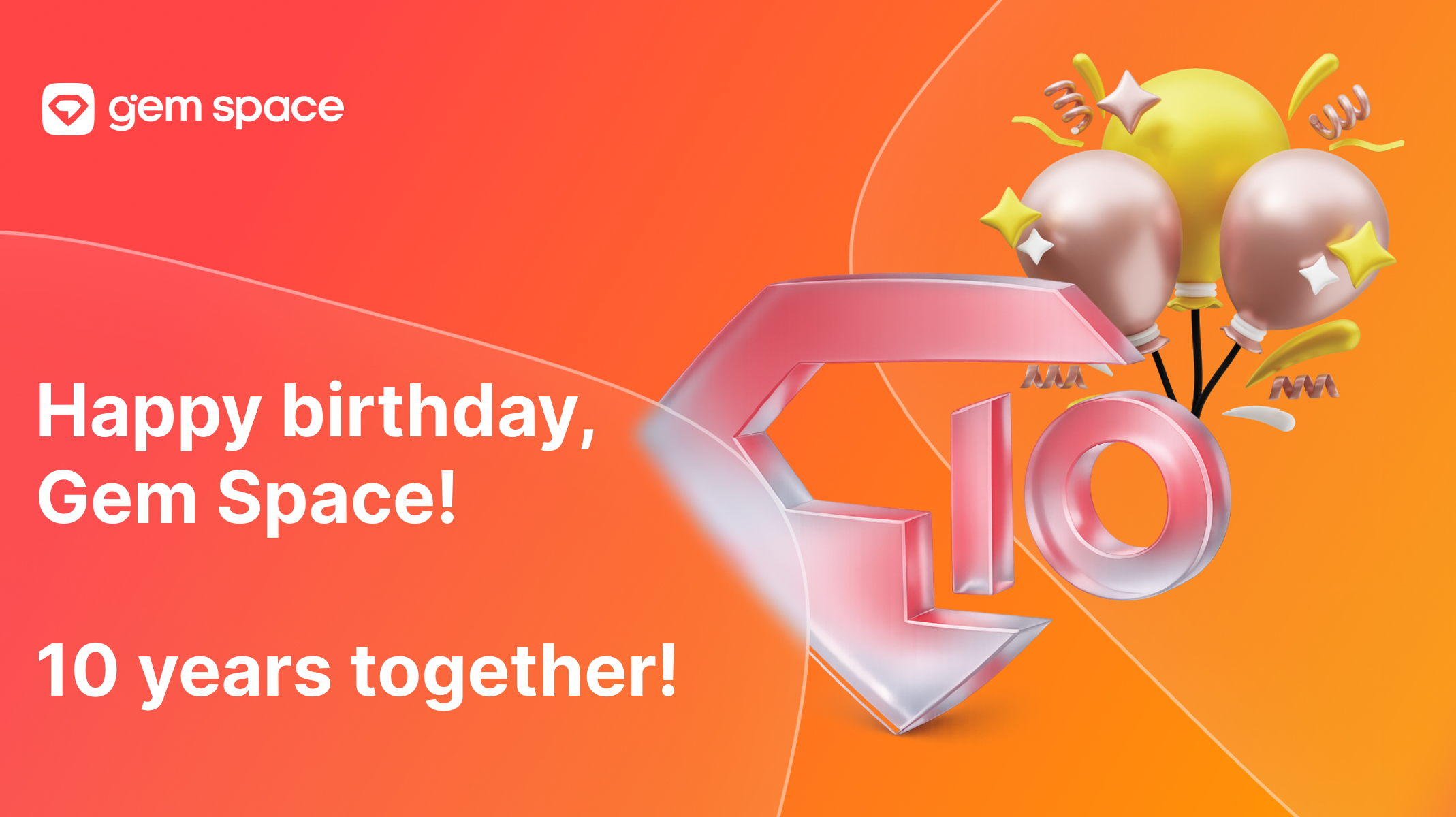 Happy Birthday, Gem Space!