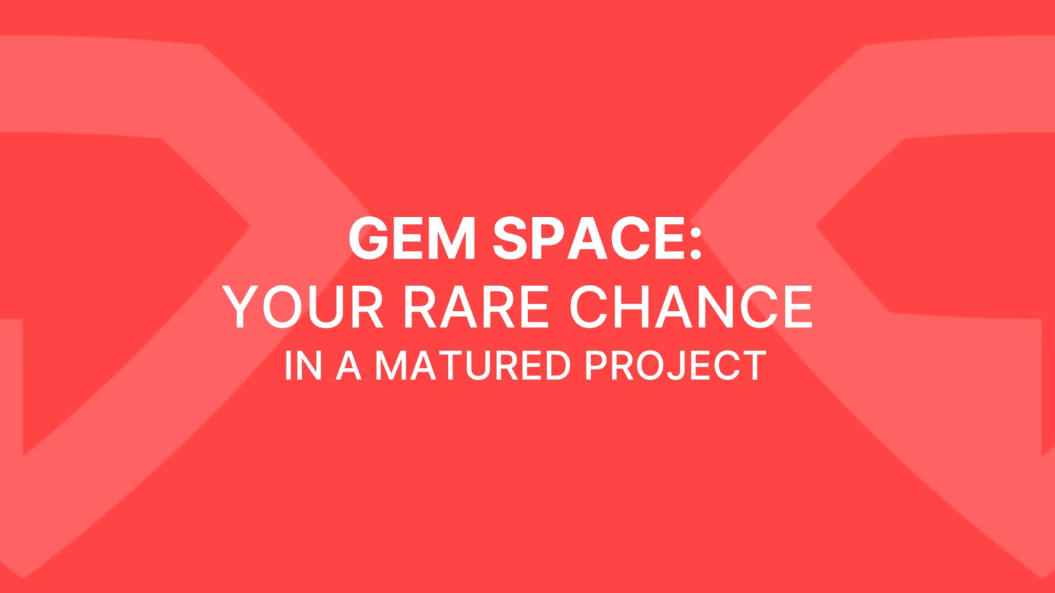 Gem Space: Your Rare Chance In A Muted Project - GemSpace Angels