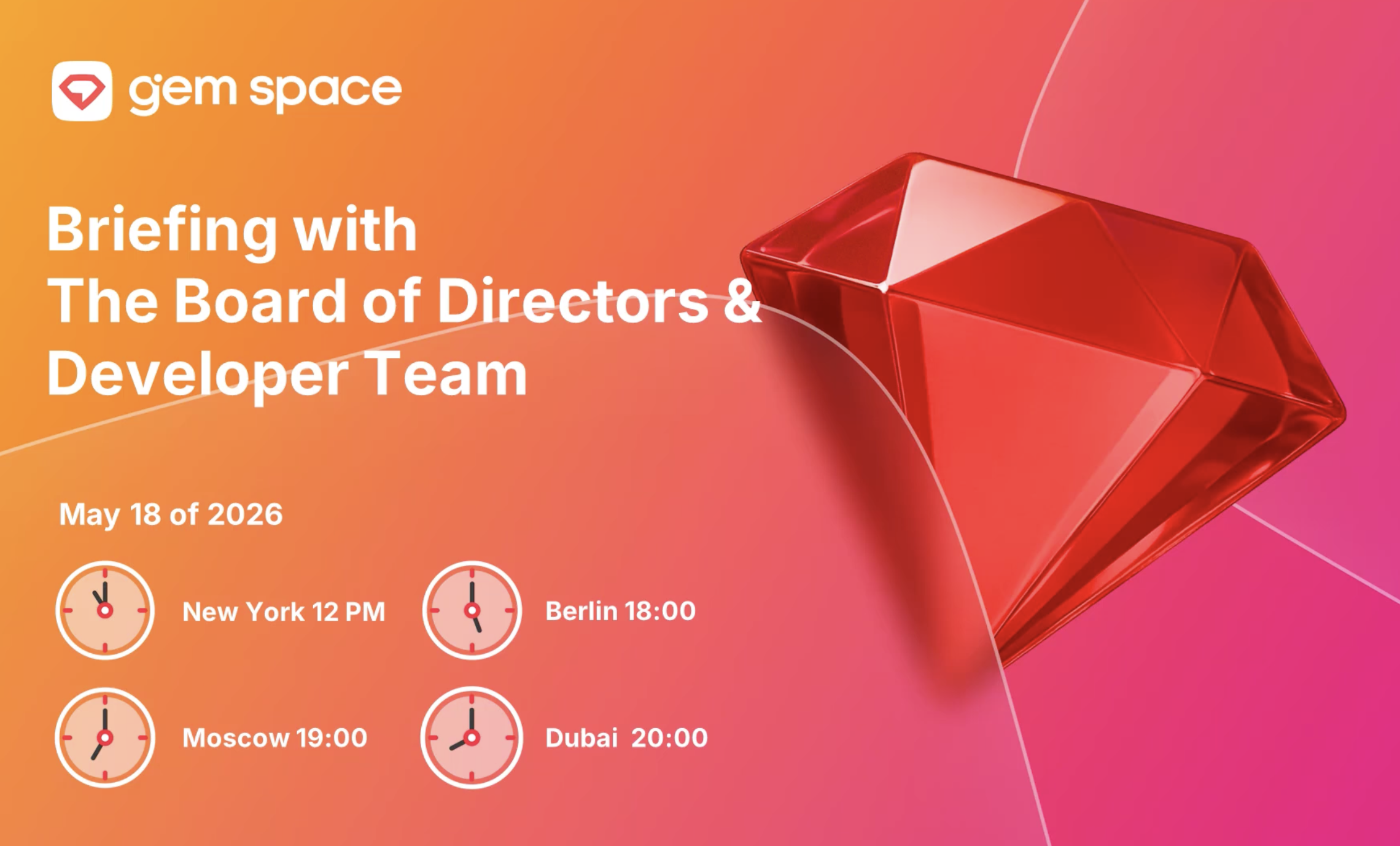 Gem Soft Monthly Briefing — May 18- 2026