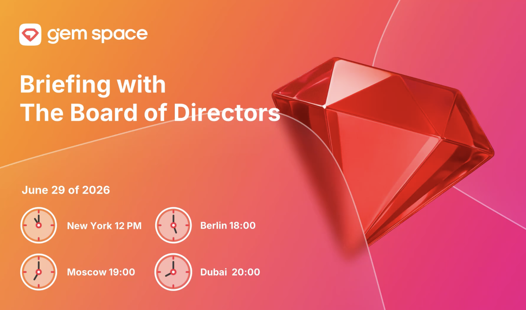 Gem Soft Monthly Briefing